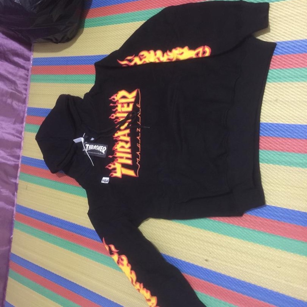Thrasher Magazine Flame Hoodie